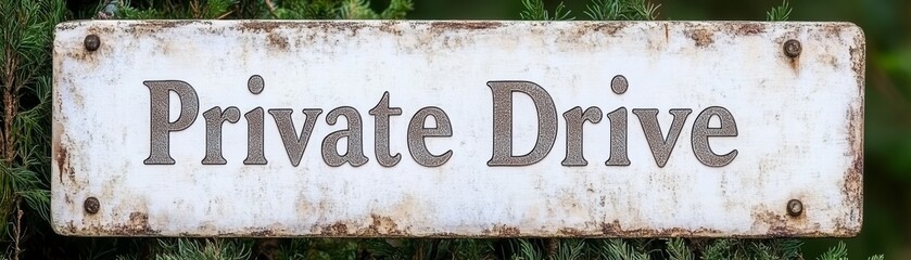 Serene private drive, nature's embrace discover the tranquility of a secluded path through verdant woods