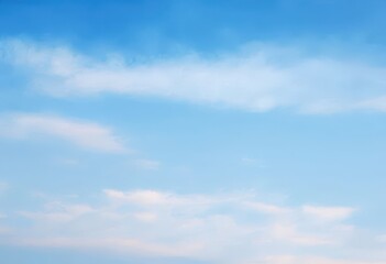 Fototapeta premium blue sky with white clouds. copy space.