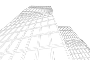 Fototapeta premium Architecture building. Design background vector illustration