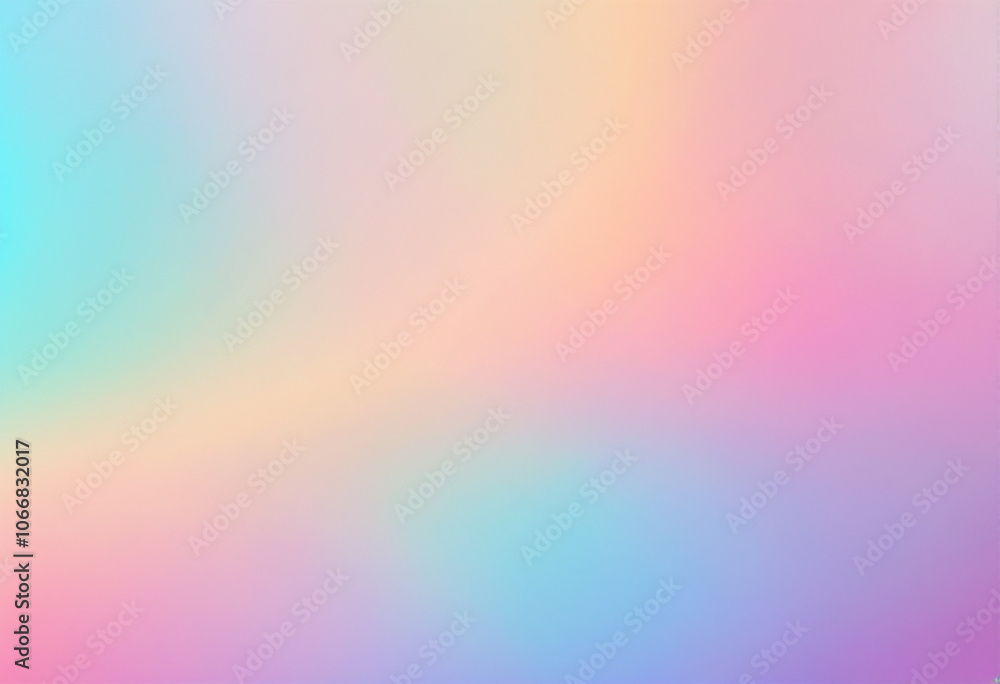 Aufkleber gentle colorful soft texture background in light gradients
