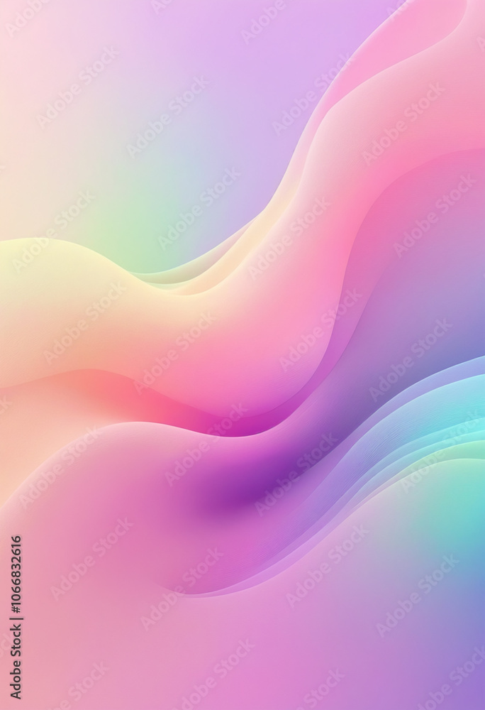 Poster gentle colorful soft texture background in light gradients