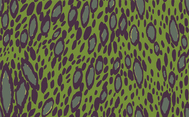 Abstract modern leopard seamless pattern. Animals trendy background. Color decorative vector stock illustration for print, card, postcard, fabric, textile. Modern ornament of stylized skin