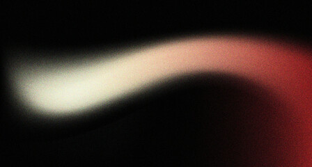 Dark red white grainy background  black abstract color wave backdrop noise texture wide banner poster header design