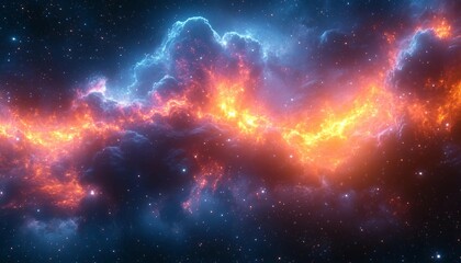 A massive spaceship on the galaxy. Cinematic movie. Cinematic Still, intense space battle between two massive battleships, massive spaceship, galaxy scene, cinematic movie
