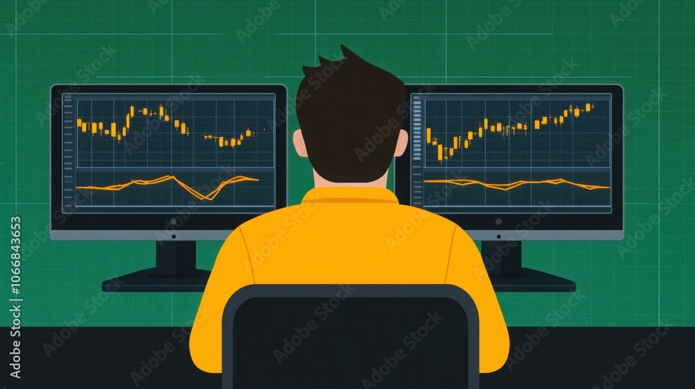 Poster data-driven financial planning session visualization