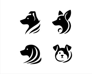 Obraz premium Dog Logo design template. 