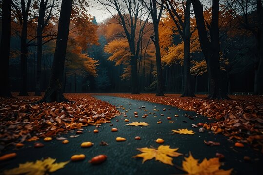 autumn, leaf, leaves, fall, maple, nature, tree, season, vector, orange, pattern, yellow, design, foliage, color, plant, illustration, seamless, texture, decoration, brown, red, september, art, octobe