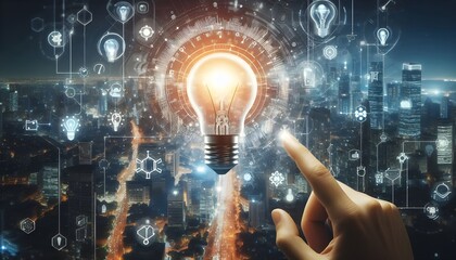 Light technology lightbulb lighting.