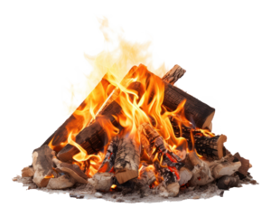 PNG Camp fire fireplace bonfire white background.