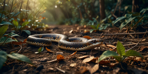 snake in the grass