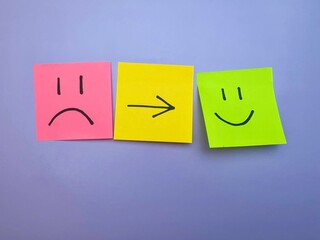 smile. feedback. share your opinion. the template for the review. a sticker with a positive review....