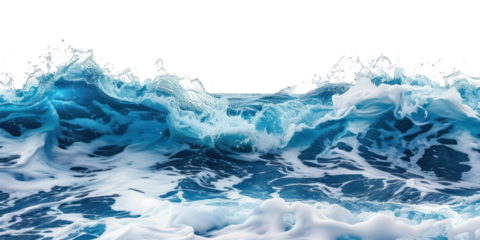 PNG Blue sea wave with white foam backgrounds outdoors nature.