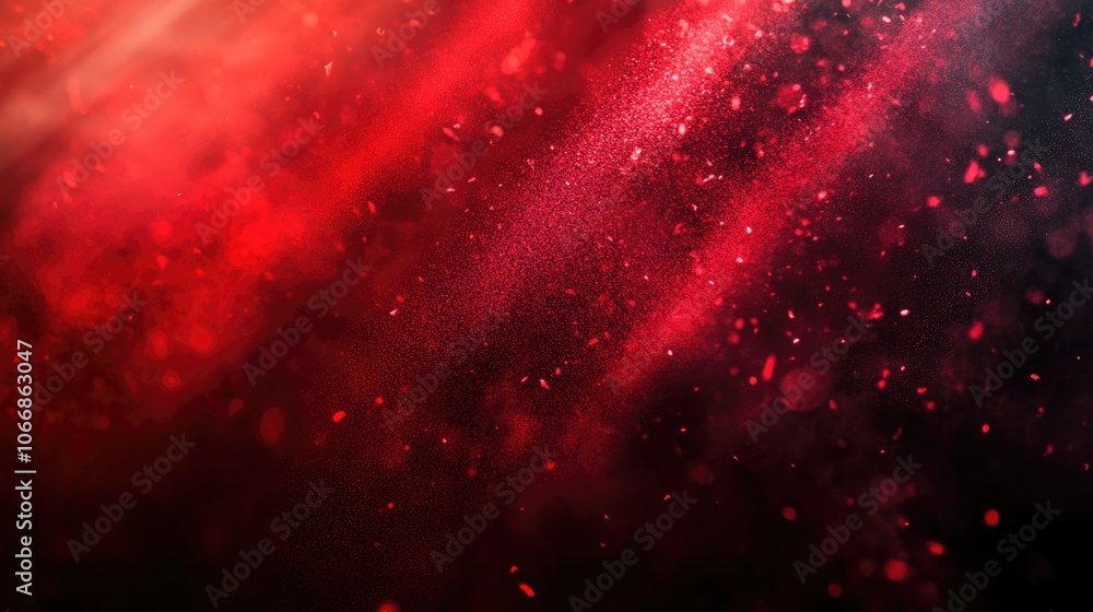 Poster black and red spotlight texture with a gradient and rough abstract background featuring bright shini