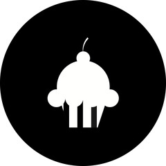 Happy birthday single vector icon