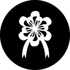 Happy birthday single vector icon