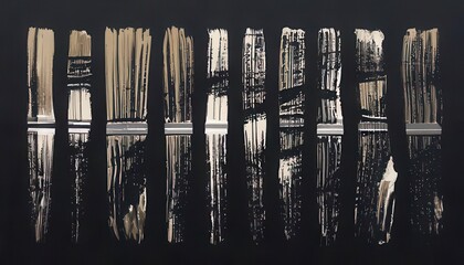 Paint brush strokes background. Generated image