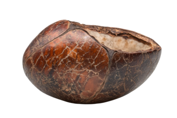 Unique fossilized egg discovered in a geologic site showcasing ancient wildlife