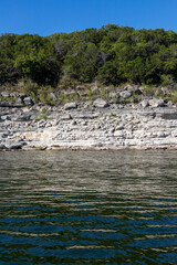 Forest and rocks around Colorado river