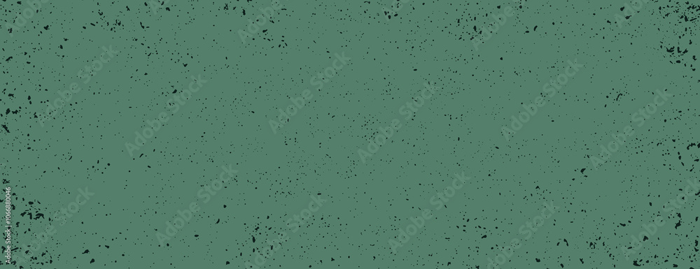 Poster green background with a speckled texture. the background is rustic and green, creating a vintage, di