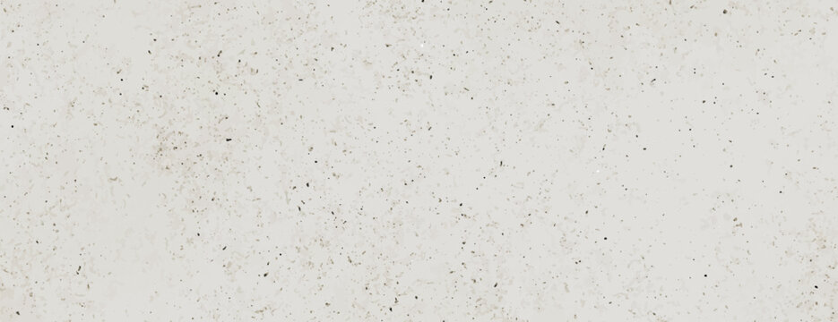 White background with a speckled texture. The background is minimalist and clean. The white background has subtle gray speckles throughout. Minimal grainy speckled texture background vector