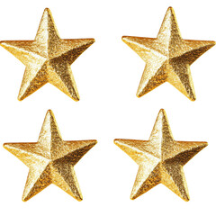 Golden stars arranged in a symmetrical pattern