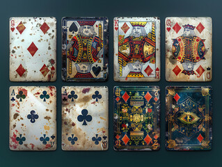 Playing Cards Mockup