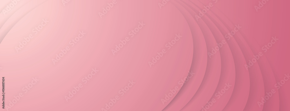 Poster pink background with a gradient style, featuring soft, curved lines. the background is smooth and pi