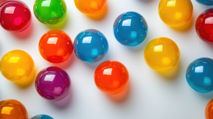 Colorful Transparent Spheres