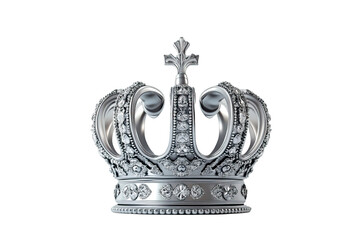 royal silver crown of king