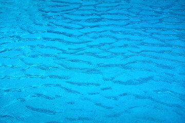 Blue pool water texture