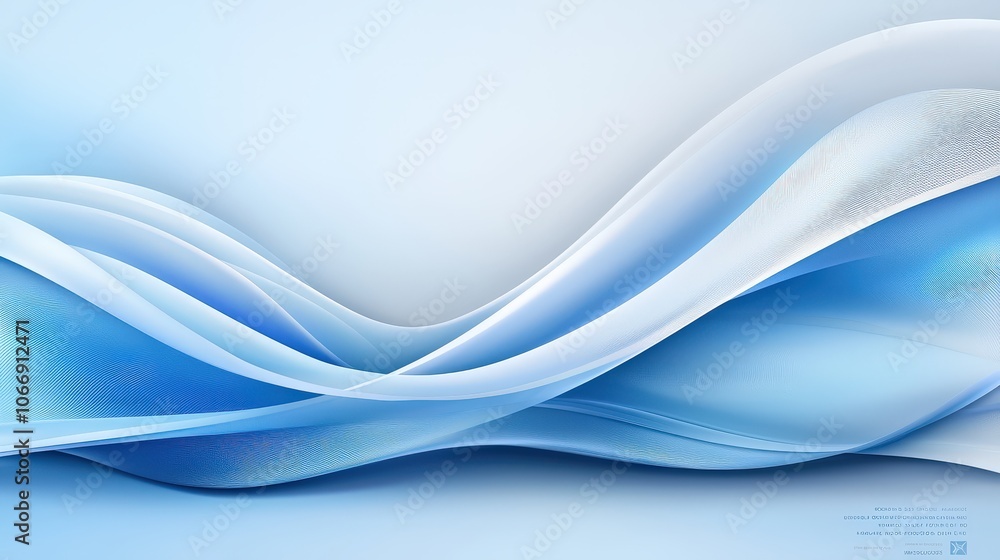 Poster a textured blue abstract background with energetic wave movements, perfect for creating dynamic visu