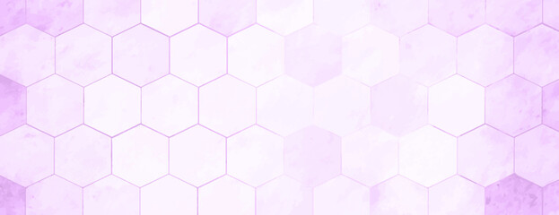 Hexagonal pattern background, pastel purple background with a soft, textured look. Light purple tones create a calming background. Minimal marble texture with hexagon pattern background vector