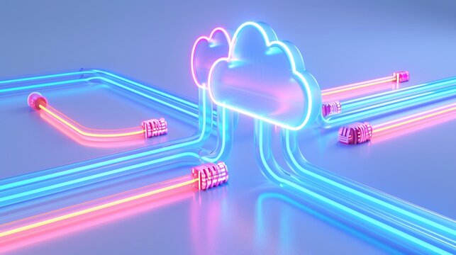 Vibrant Cloud Computing with Fiber Optic Connection