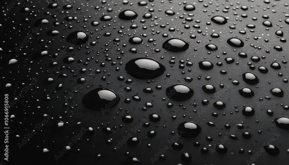Poster raindrops create chaotic patterns on a darkened windowpane during a stormy evening