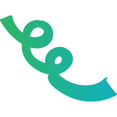 Fototapeta premium Happy birthday single vector icon