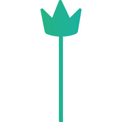 Happy birthday single vector icon