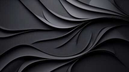 Fototapeta premium A dynamic dark grey background featuring rich textures and patterns, ideal for creative projects, marketing materials, and graphic design.