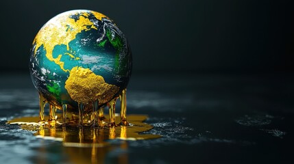 The World Faces Environmental Crisis as Oil Pollutes Our Planet's Surface
