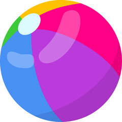 Beach Ball Illustration 