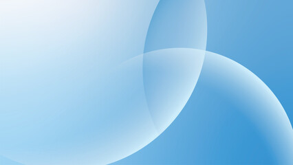 Abstract circle blue white gradient desktop wallpaper vector. Monotone Gradient blue white Digital technology background. Abstract circle shape blue white gradient desktop wallpaper background vector