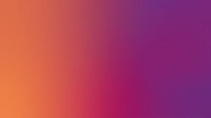 Fototapeta premium Abstract dark orange purple pink gradient desktop wallpaper vector. Gradient orange purple Digital technology background. Abstract orange pink gradient minimal desktop wallpaper background vector