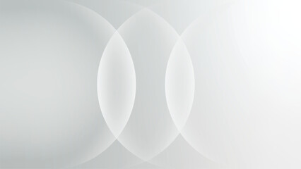 Abstract gray gradient desktop wallpaper vector. Minimal white gray gradient Digital technology background. Abstract white gray gradient minimal desktop wallpaper background vector