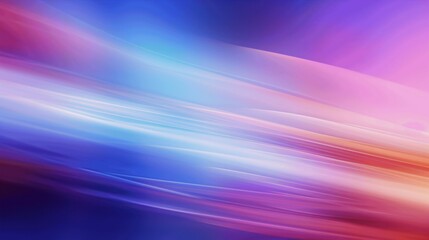 Fototapeta premium Colorful Abstract Background with Soft Light Waves