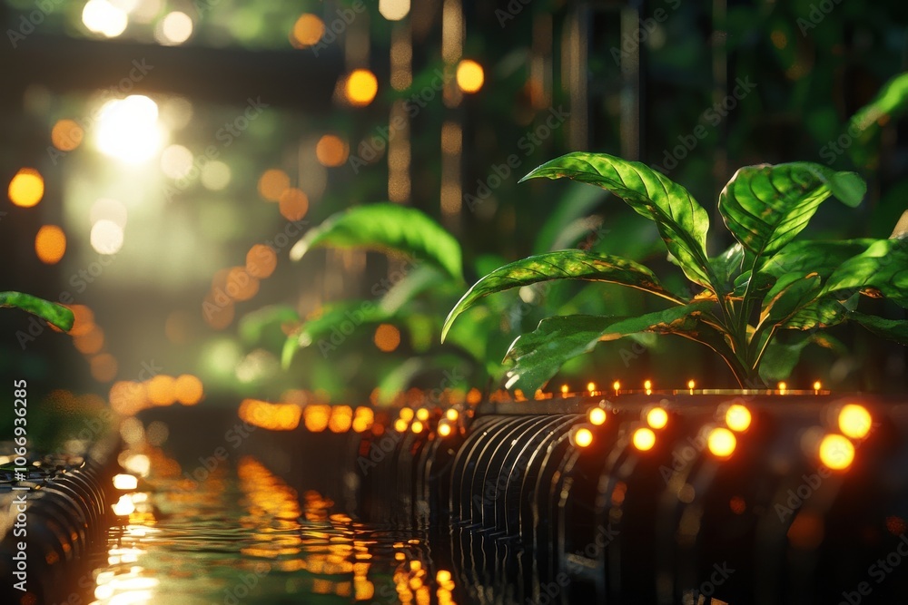 Poster optimize your hydroponic farm setup with automated nutrient dispensing technology for smart agricult