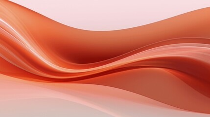 Elegant Flowing Abstract Red Waves