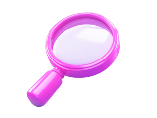 a close up of a magnifying glass