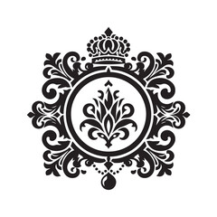 Luxury Ornament Frame Silhouettes – Vector Illustrations for Opulent Designs