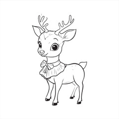 deer with a nose