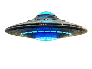 a ufo in the sky