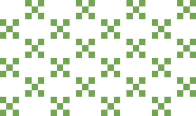 GreenCheckerboard Background Vector Abstract Seamless Pattern  squares